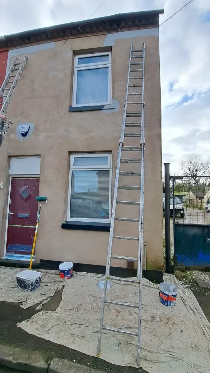 Exterior decorating result completed decorating